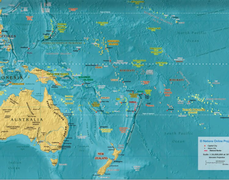 The Role and Place of the Oceania Sub-regions in Contemporary International Relations