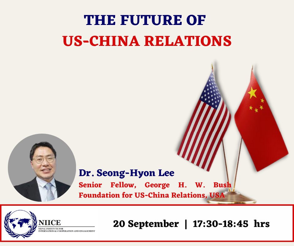 The Future Of US-China Relations - NIICE NEPAL