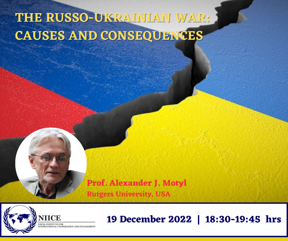 The RussoUkrainian War Causes and Consequences NIICE NEPAL