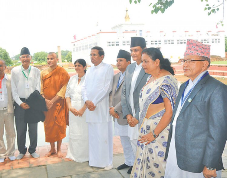 Nepal Meets Sri Lanka in Lumbini