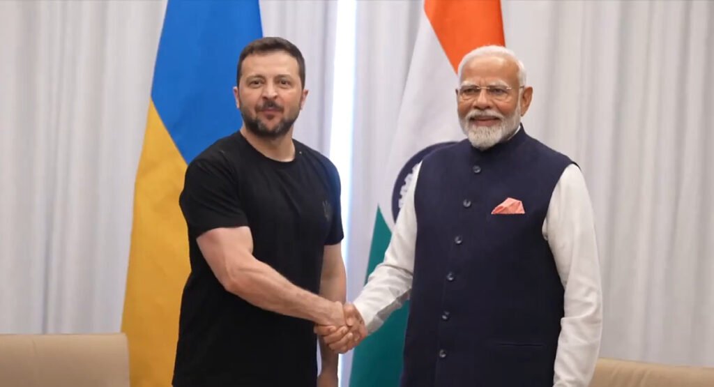 Zelenskyy meets Modi