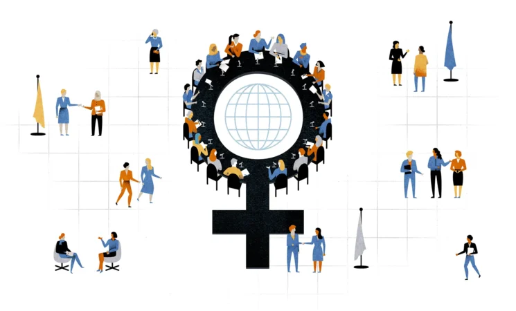 Women Hot on their Heels, with Men in Foreign Policy